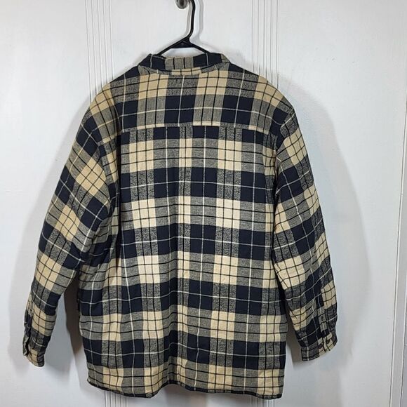 Lake N Trail Men's Tan & Black Plaid Shacket - Picture 2 of 12